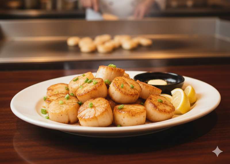 HIBACHI SCALLOPS
