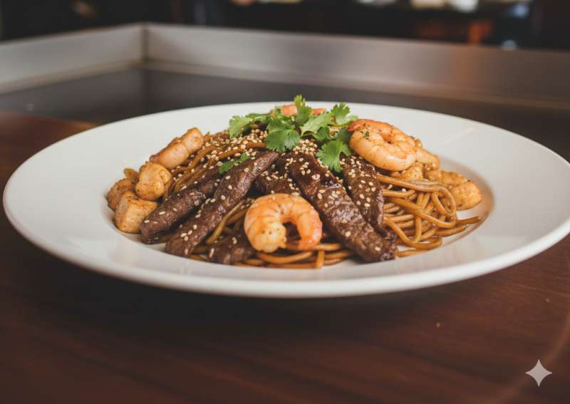 STIR FRY SPECIAL (CHICKEN, BEEF & SHRIMP)